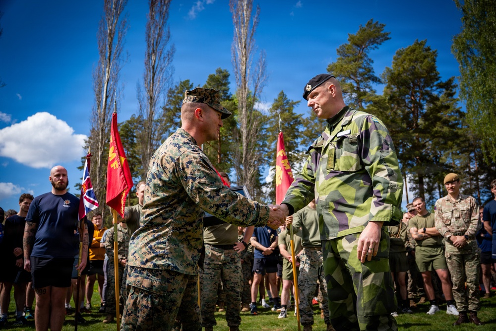 CLB-24 hosts bilateral sports competition in Baltic Sea