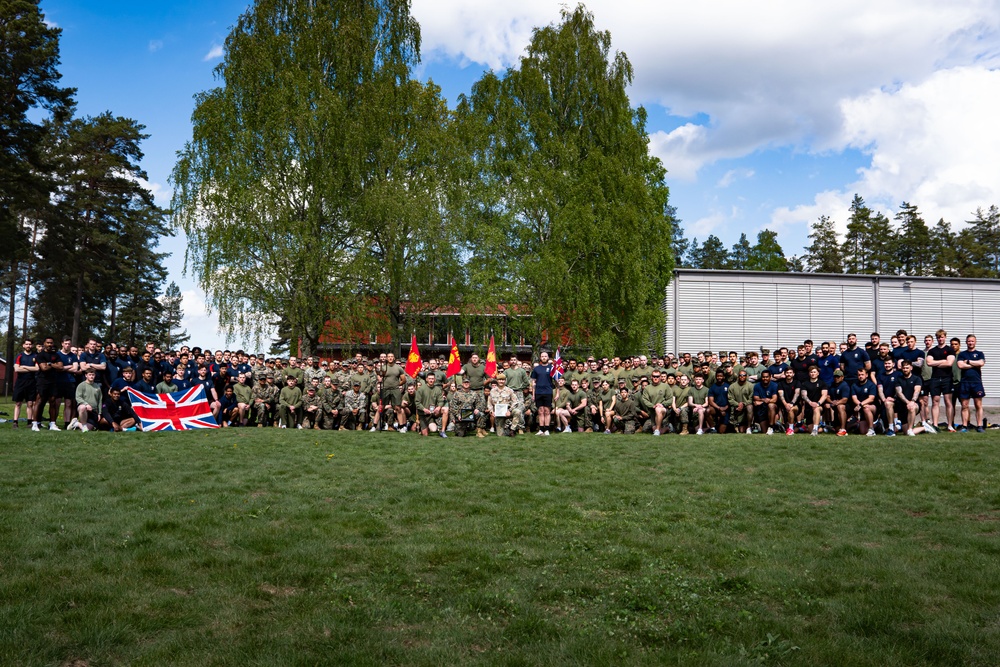 CLB-24 hosts bilateral sports competition in Baltic Sea