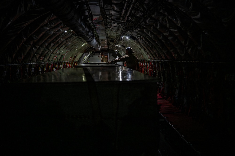 KC-135 Stratotanker fuels F-35 Lightning II