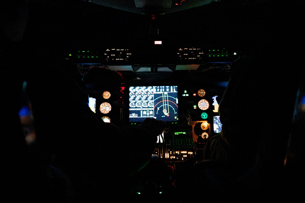 KC-135 Stratotanker fuels F-35 Lightning II