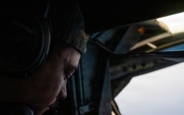 KC-135 Stratotanker fuels F-35 Lightning II