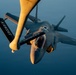 KC-135 Stratotanker fuels F-35 Lightning II