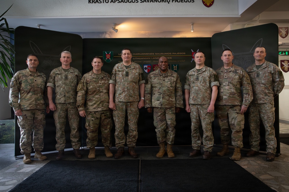 U.S. Army V Corps, Lithuanian Land Forces hold defense forum in Vilnius, Lithuania
