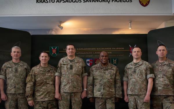 U.S. Army V Corps, Lithuanian Land Forces hold defense forum in Vilnius, Lithuania