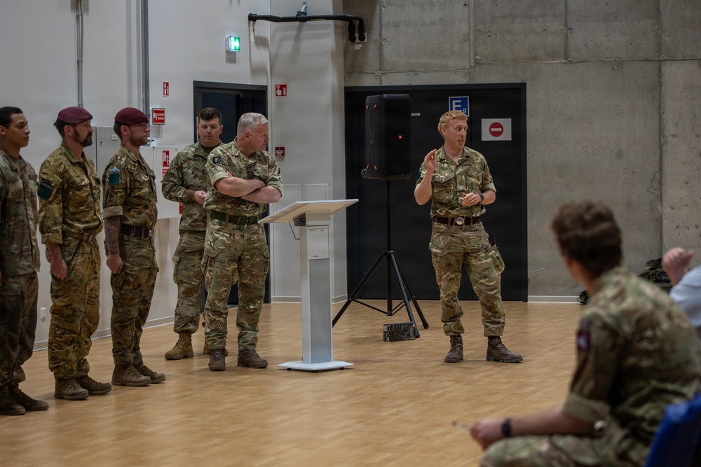 U.S. Army Soldiers recognized for accomplishments during Project Flytrap in Lithuania
