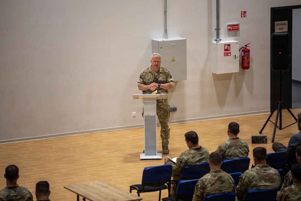 U.S. Army Soldiers recognized for accomplishments during Project Flytrap in Lithuania