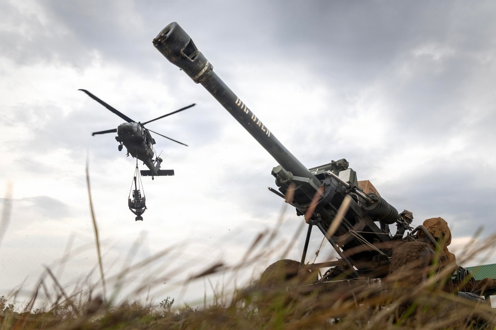 Salaknib 2026: Task Force Saber and 25th Infantry Division Artillery (DIVARTY) conduct Sling Load Operations