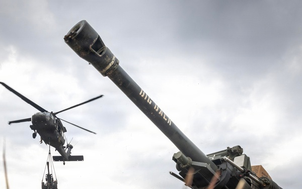 Salaknib 2026: Task Force Saber and 25th Infantry Division Artillery (DIVARTY) conduct Sling Load Operations