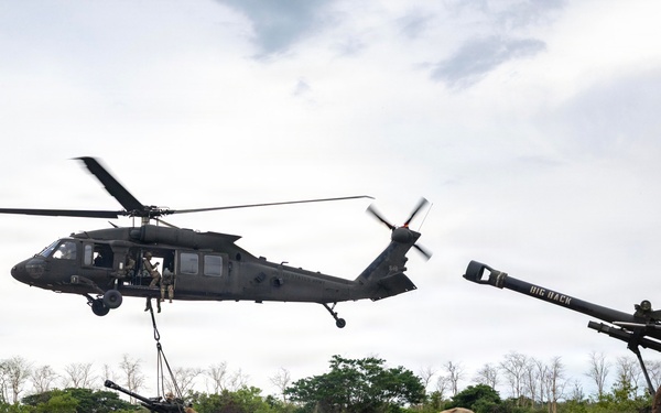 Salaknib 2026: Task Force Saber and 25th Infantry Division Artillery (DIVARTY) conduct Sling Load Operations