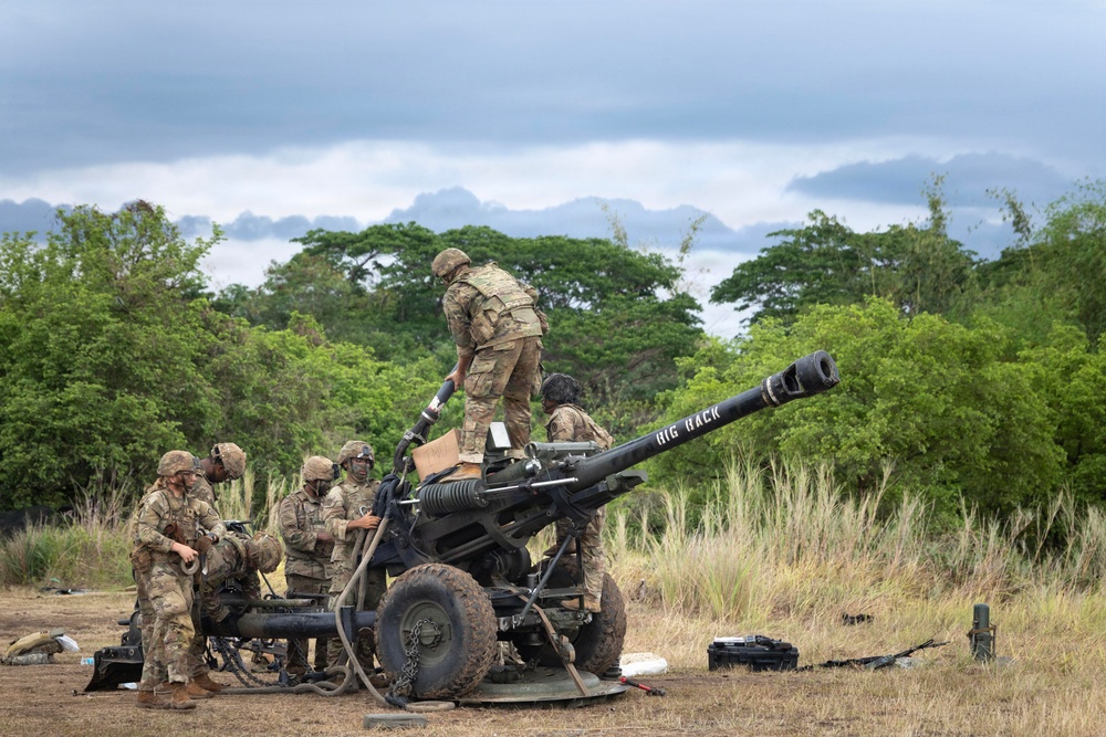 Salaknib 2026: Task Force Saber and 25th Infantry Division Artillery (DIVARTY) conduct Sling Load Operations