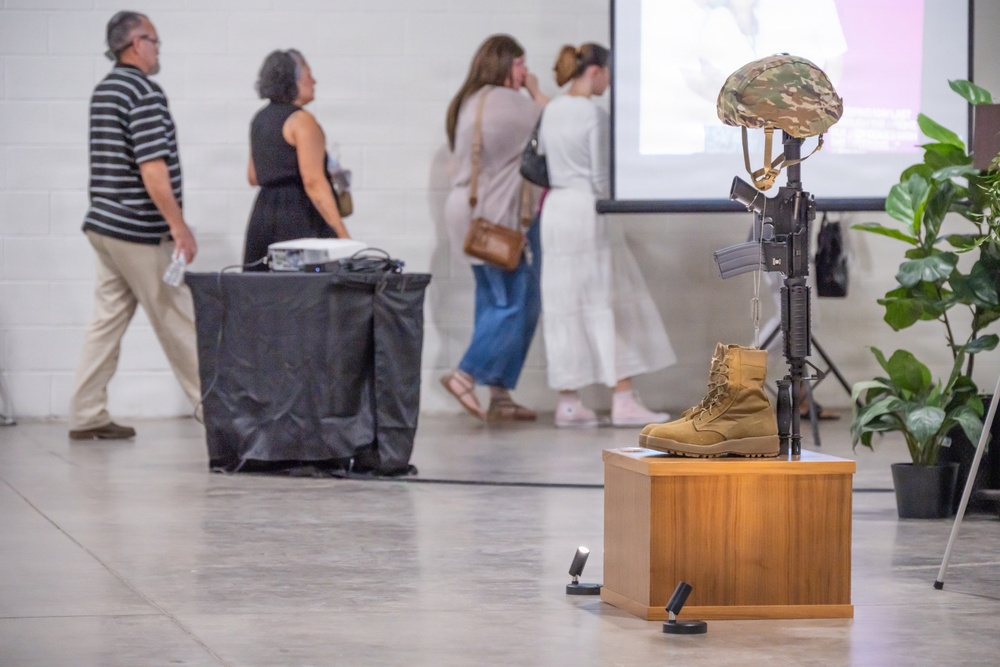 Memorial Service Held for 198th RSG Soldier