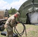 Headquarters and Headquarters Battery of the 164th ADA establish AMDPCS