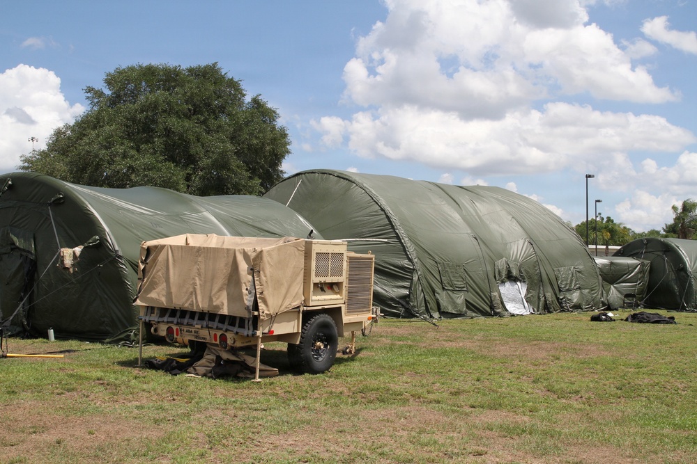 Headquarters and Headquarters Battery of the 164th ADA BDE establishes AMDPCS