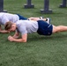 Airmen Execute a Mock Physical Training Test at Fort Chaffee