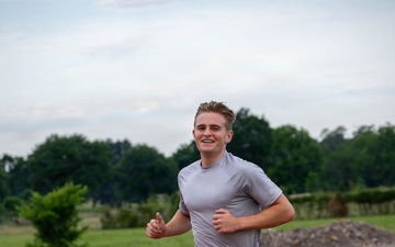 Airmen Execute a Mock Physical Training Test at Fort Chaffee