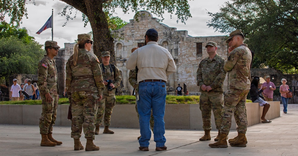 205th TPASE Integrate Public Affairs Training with Alamo Staff Ride