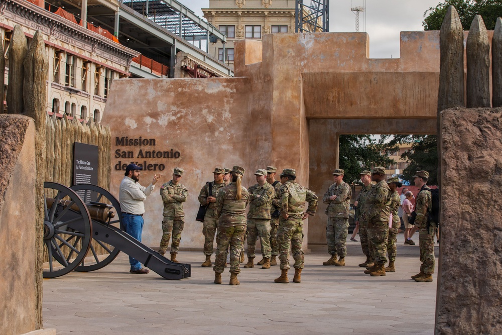 205th TPASE Integrate Public Affairs Training with Alamo Staff Ride