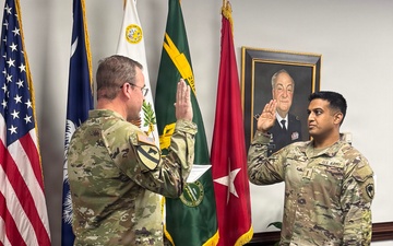 2LT Pratik Das Swear in Ceremony