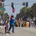 Children hold up American flags at TAFDA26