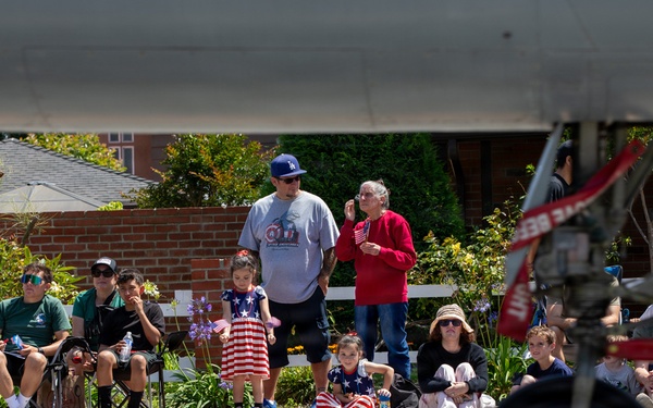 Spectators view passing aircraft at TAFDA26.
