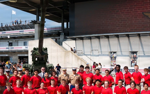Joint enlistment ceremony honors America’s 250th birthday during Armed Forces Day weekend at Indianapolis Motor Speedway