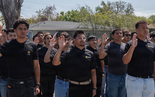 Future Army Soldiers take oath of enlistment at TAFDA 2026