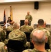 184th Expeditionary Sustainment Command, MSARNG, Promotion Ceremony of Sgt. Maj. Michael White