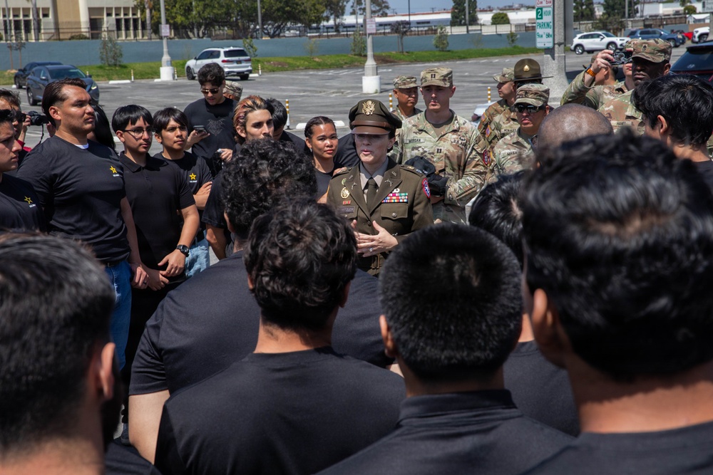 Future Army Soldiers take oath of enlistment at TAFDA 2026