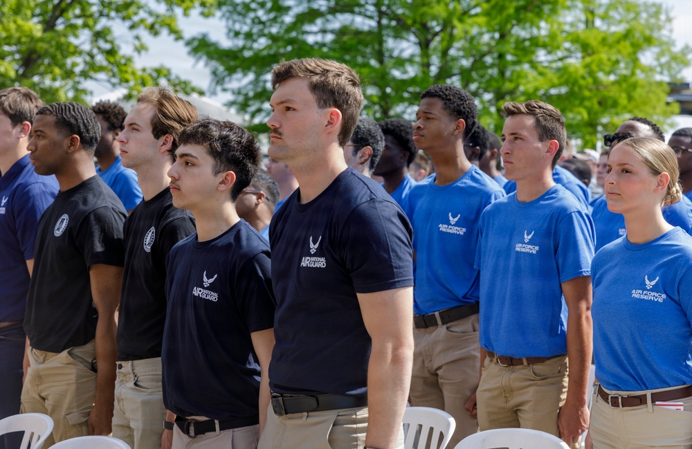Air Force Enlistees at Indianapolis Motor Speedway