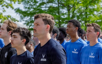 Air Force Enlistees at Indianapolis Motor Speedway