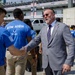Michael Dodd Congratulates New Enlistees