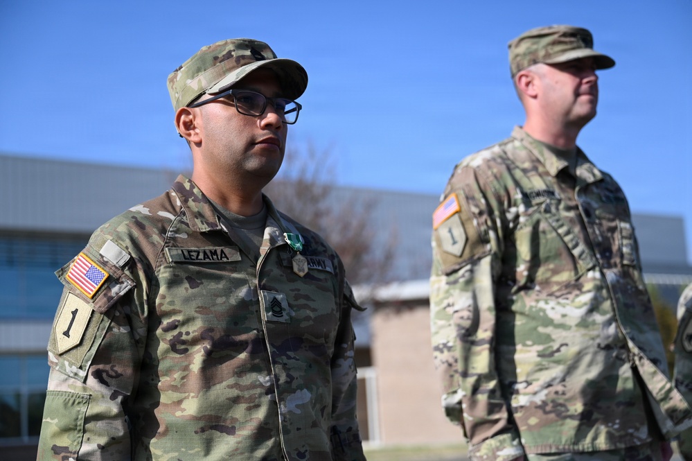 40th ID Master Sergeant receives Army Commendation Medal