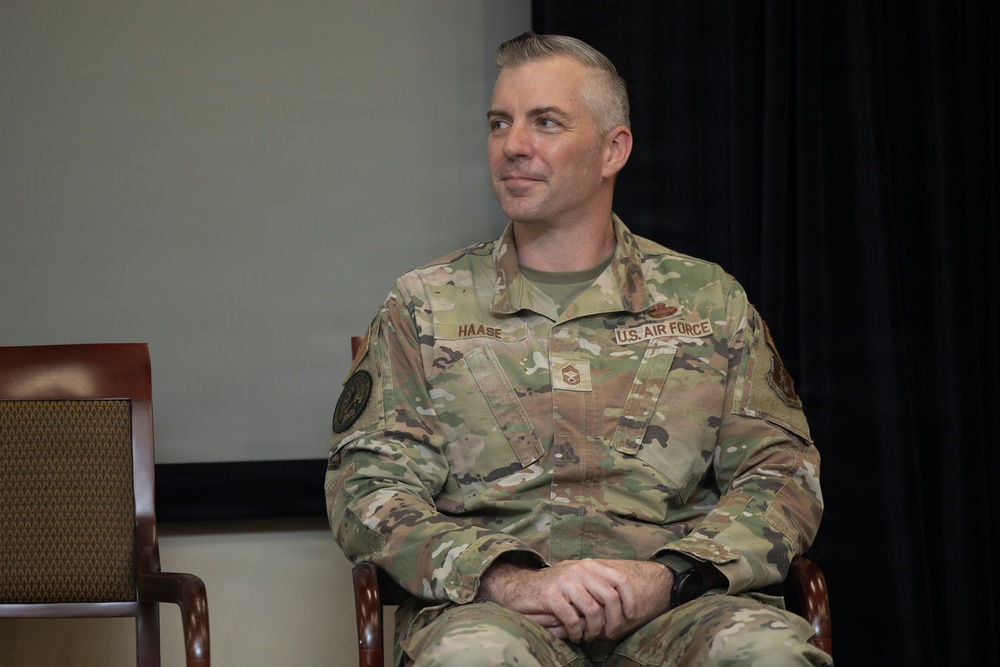 Chief Master Sgt. Jason Haase retires