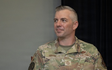 Chief Master Sgt. Jason Haase retires