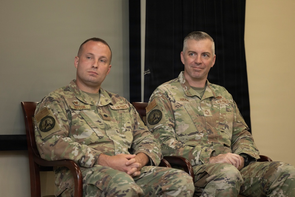 Chief Master Sgt. Jason Haase retires!