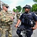 DCNG Commanding General Visits Presence Patrols During Rededicate 250: A National Jubilee Of Prayer, Praise &amp; Thanksgiving