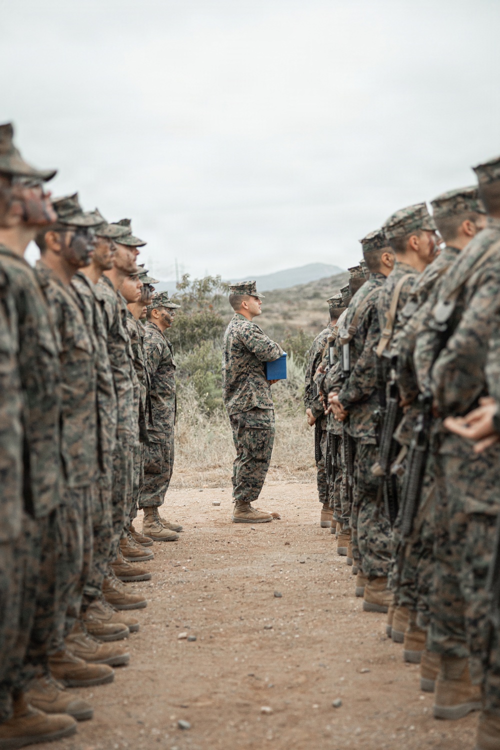 Kilo Company Crucible Hike and EGA Ceremony
