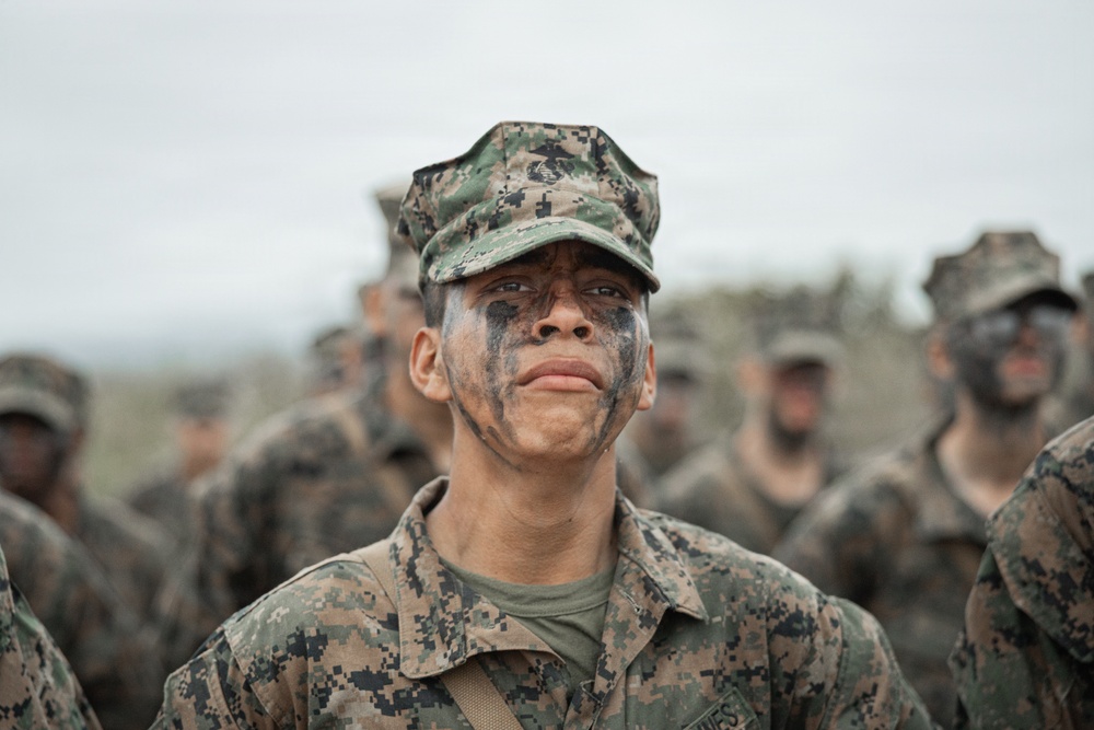 Kilo Company Crucible Hike and EGA Ceremony