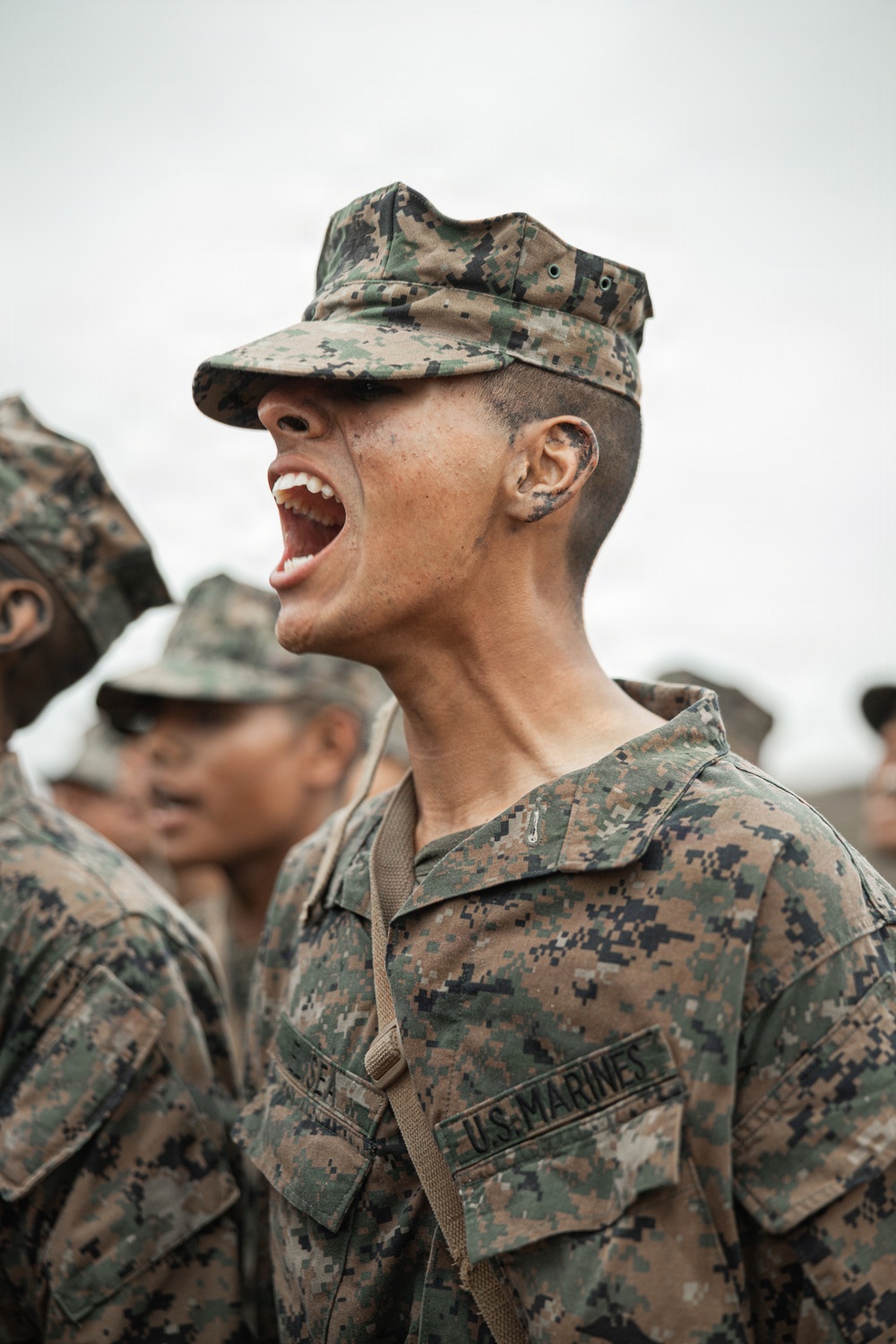 Kilo Company Crucible Hike and EGA Ceremony