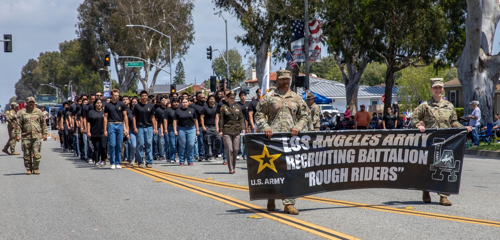 Los Angeles New Recruits at TAFDA Parade 2026