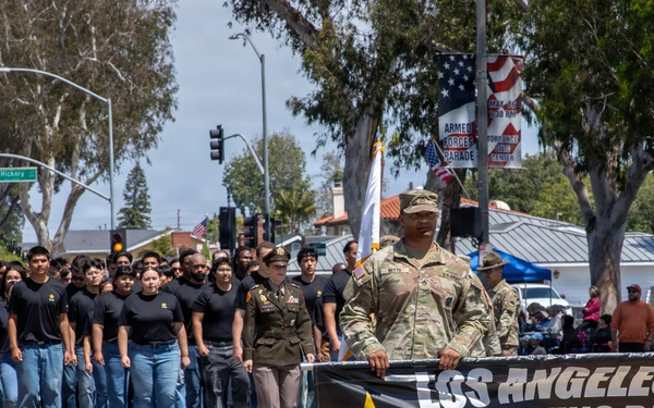 Los Angeles New Recruits at TAFDA Parade 2026