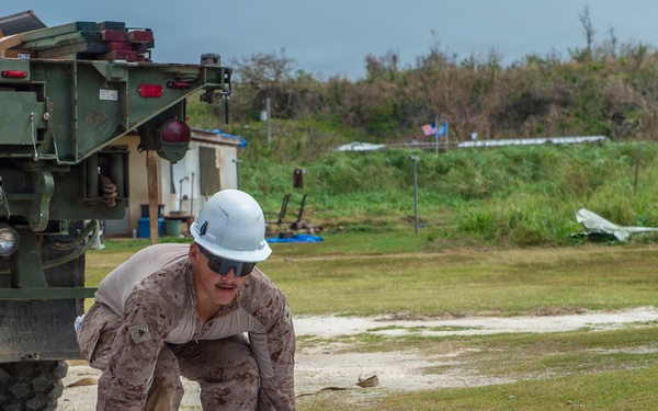 U.S. Armed Forces Help Rebuild Tinian After Sinlaku