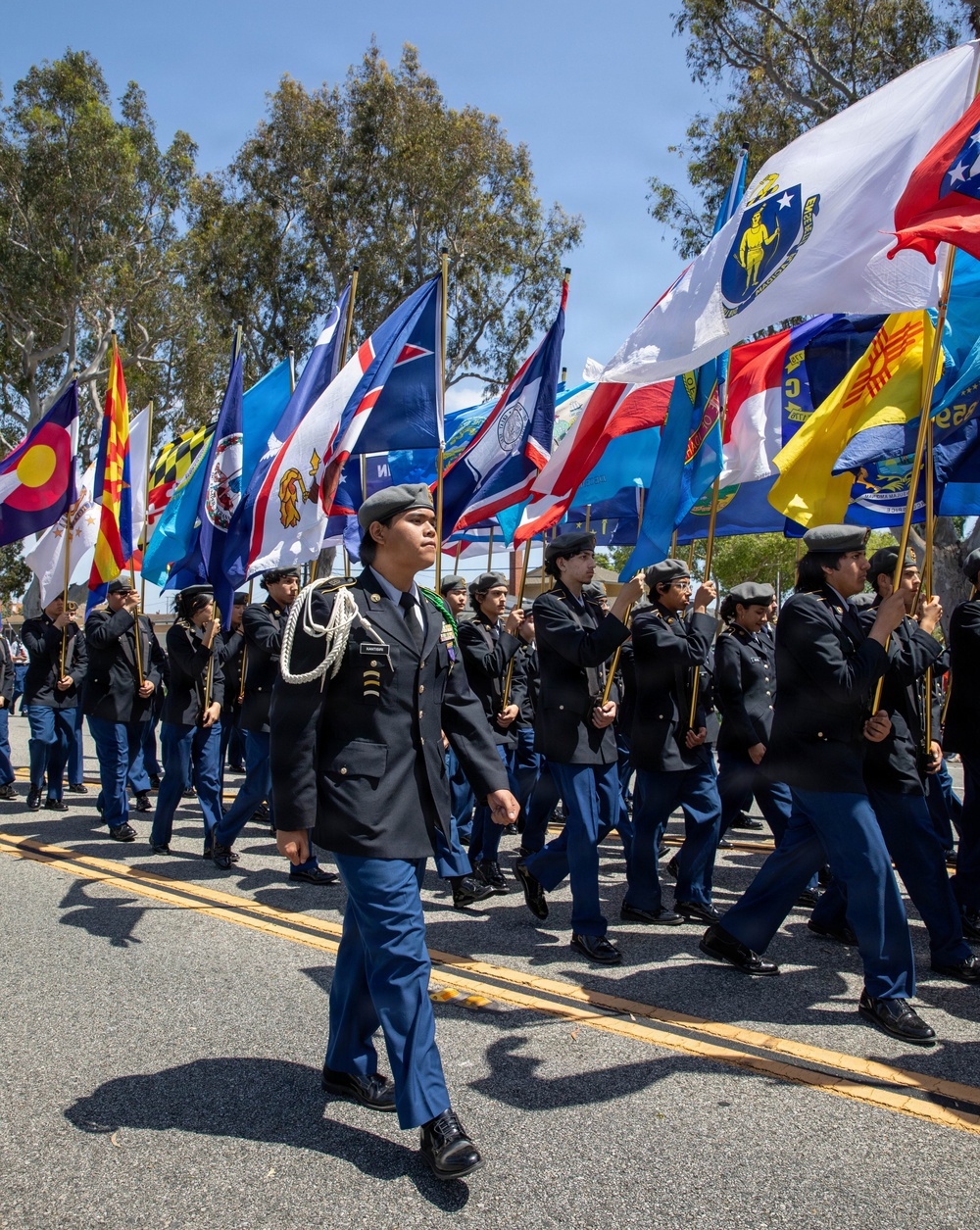 JROTC Saxon Battalion March at TAFDA 2026