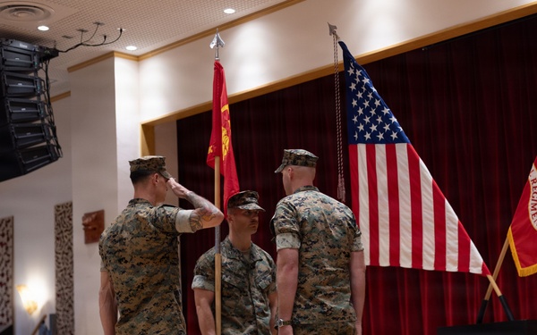 12th Marine Littoral Regiment Headquarters Change of Command
