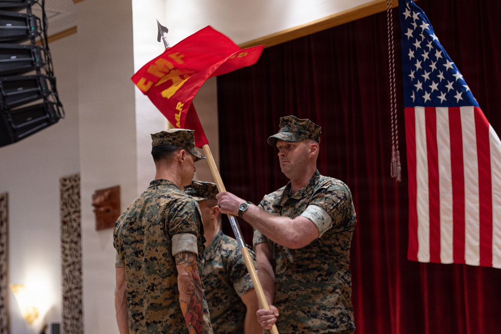 12th Marine Littoral Regiment Headquarters Change of Command