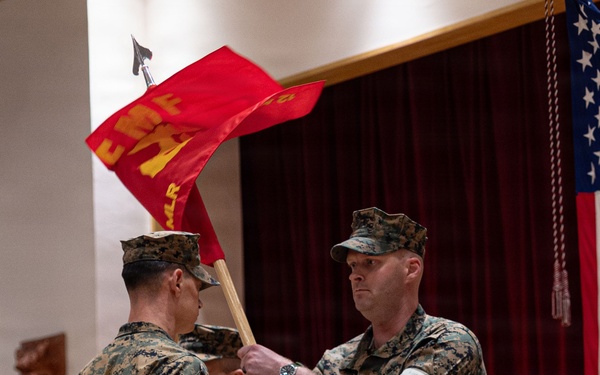 12th Marine Littoral Regiment Headquarters Change of Command
