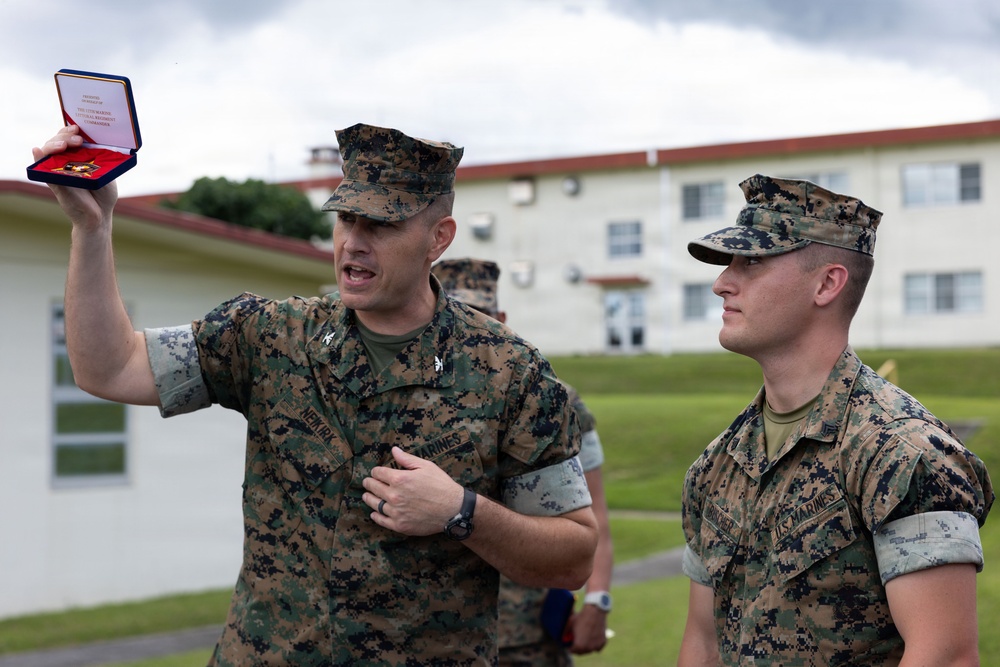 12th Marine Littoral Regiment Recognizes Marines