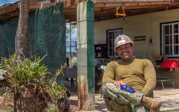 U.S. Armed Forces Help Rebuild Tinian After Sinlaku