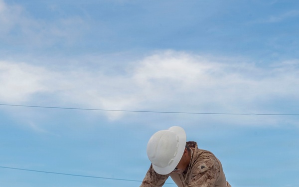 U.S. Armed Forces Help Rebuild Tinian After Sinlaku