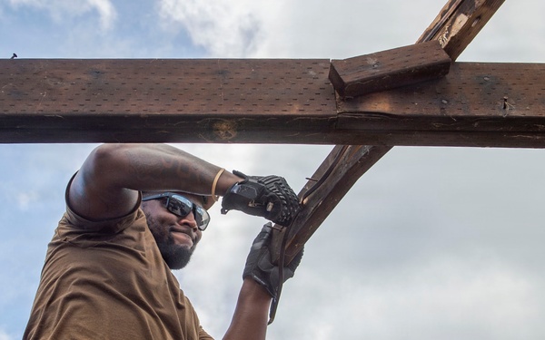 U.S. Armed Forces Help Rebuild Tinian After Sinlaku